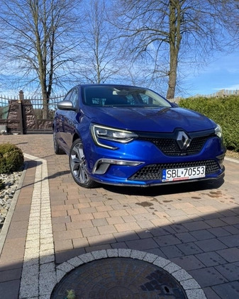 Renault Megane cena 61500 przebieg: 57000, rok produkcji 2018 z Pilawa małe 106